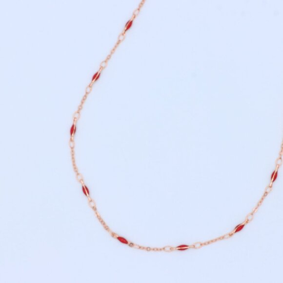 Minimalist Necklace Chain, Elegant Jewelry for Women & Girls | MLCRC1903 - Picture 2 of 10